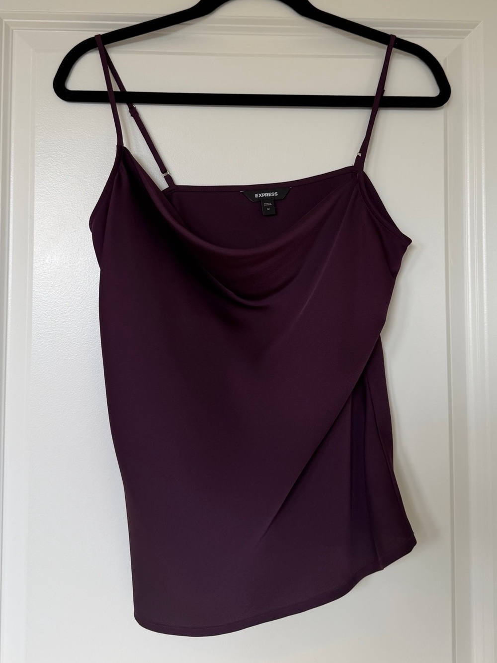 Draped Cowl Neck Camisole